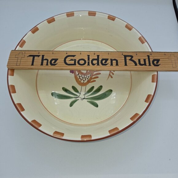 International Silver Co. Rooster Casserole Dish Wrought Iron stand. - Picture 5 of 5